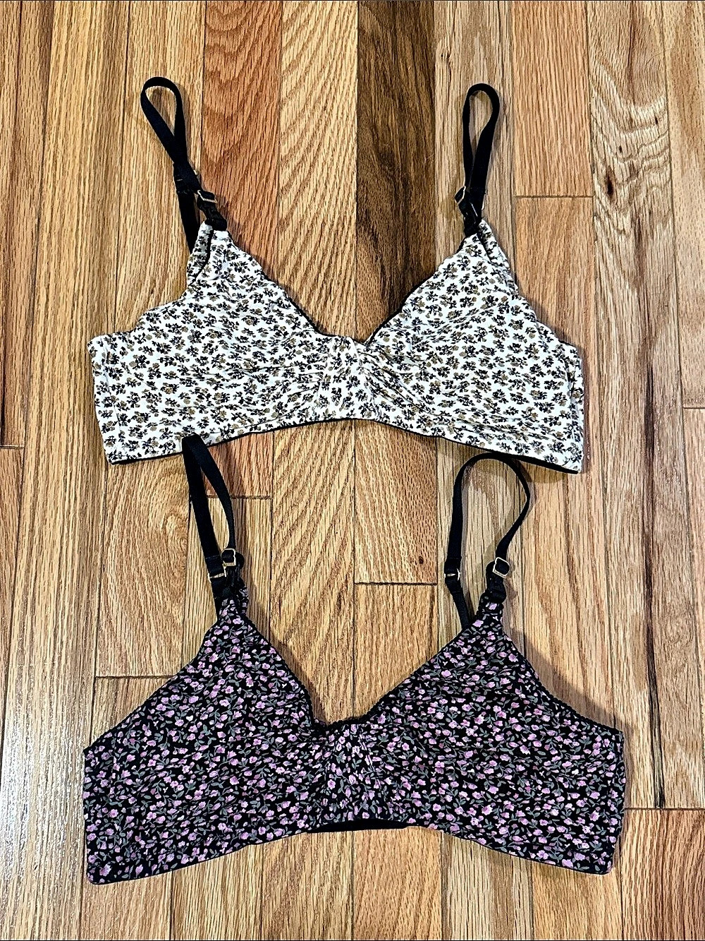 Hatch The Everyday Nursing Bra Floral Bra Set Size M
